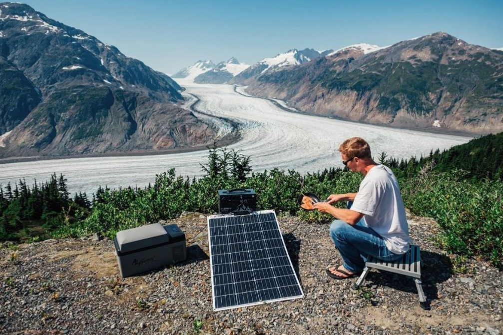 lightweight camping solar panels
