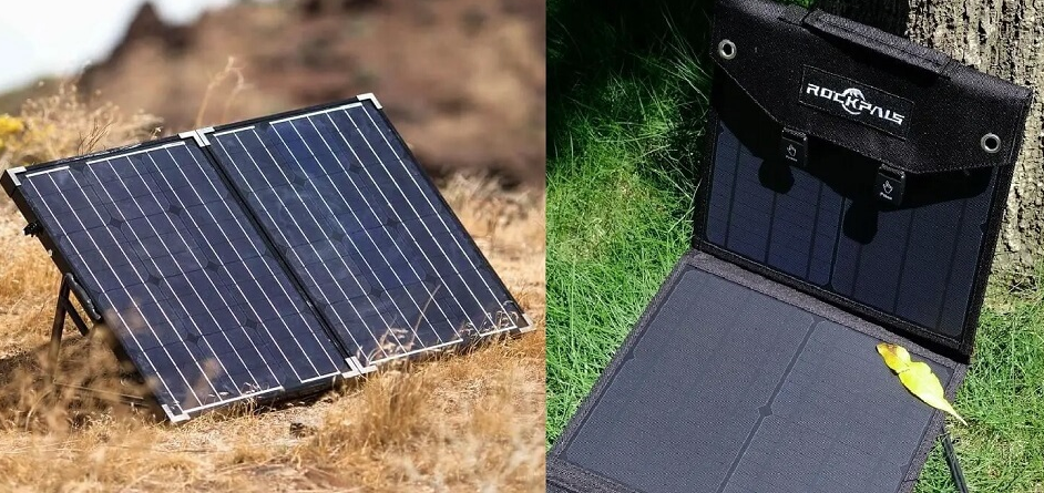 types of portable solar panels
